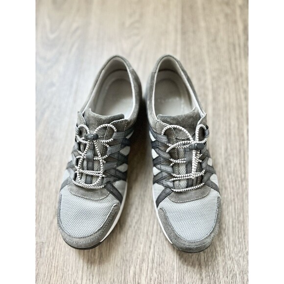 Dansko Honor Walking Shoes Sneakers Women's EU 42 | US Size 11.5-12 Gray Leather - Picture 2 of 10